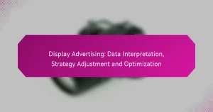 Display Advertising: Data Interpretation, Strategy Adjustment and Optimization