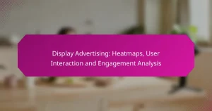 Медийная реклама: тепловые карты, взаимодействие и анализ вовлеченности пользователей